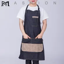 Салоны парикмахерские накидки для волос фартук для парикмахера джинсовые парикмахерские карманы для стрижки волос окрашивание Парикмахерская накидка противообрастающая ткань