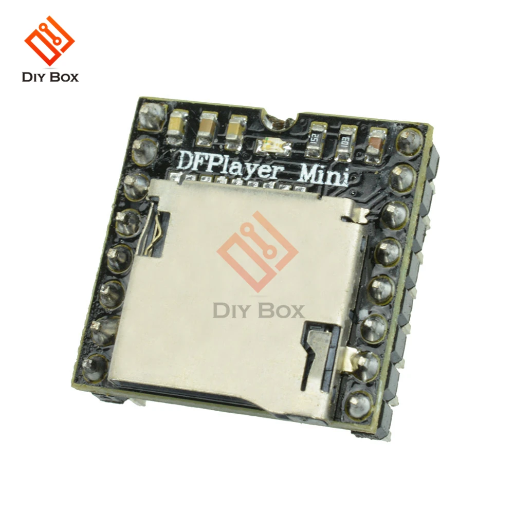 Плата декодирования голоса DFPlayer для Arduino мини модуль MP3-плеера TF-карта U-диск