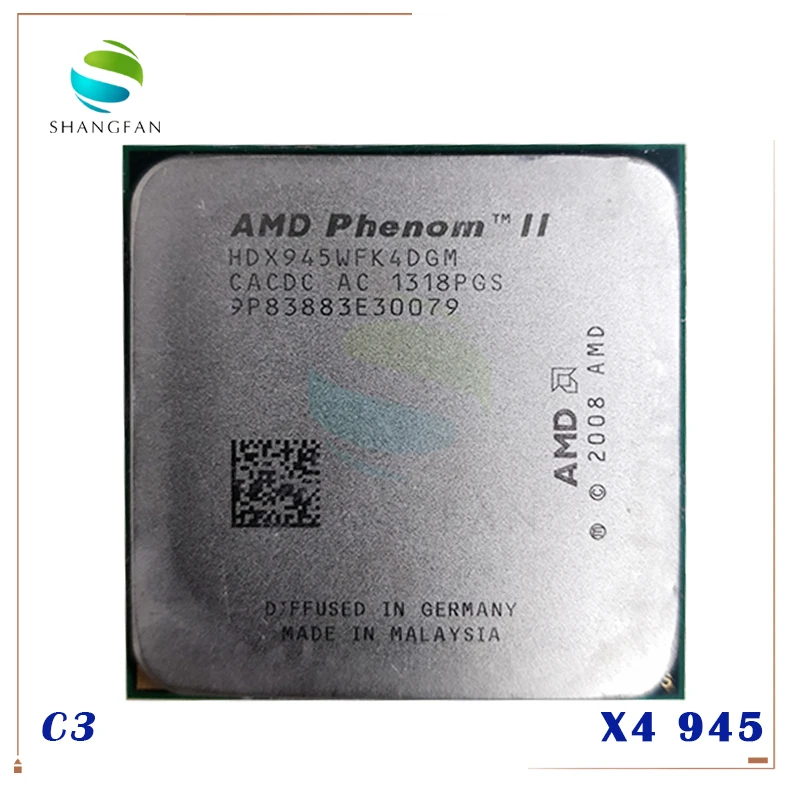 AMD Phenom X4 945 четырехъядерный процессор для настольного компьютера HDX945WFK4DGM Socket