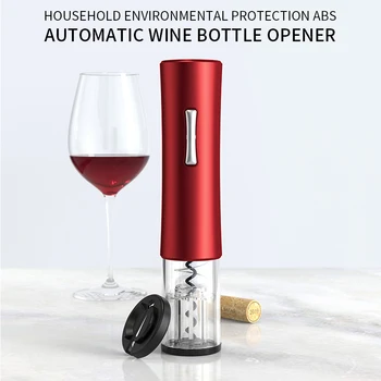 

Electric Wine Opener Battery Operated Automatic Corkscrew Puller Cork Remover for Parties Kitchen Bar