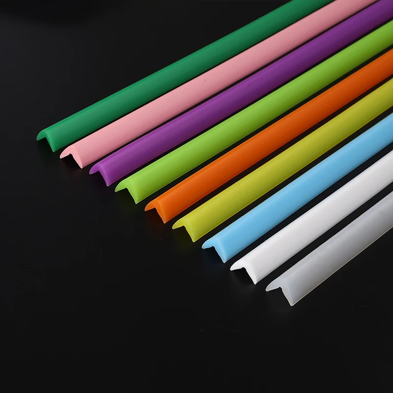Furniture Corner Protection Soft Silicone Furniture Cover or Wall Bumper Edge Corner Protection Baby Table Furniture Decor