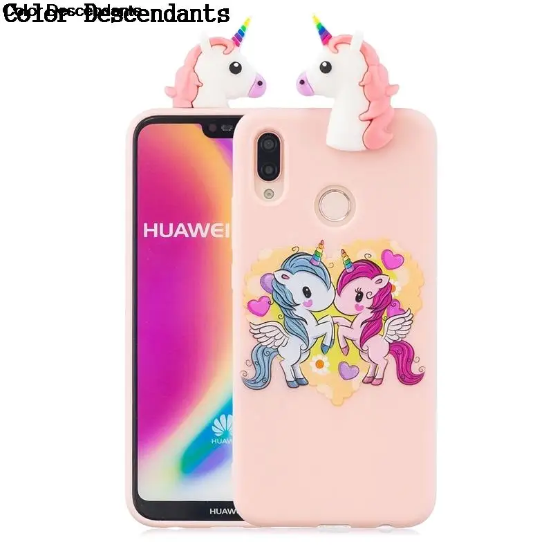 Fielmente Filosófico binario Etui Huawei P20 Lite Case Cover On Huawei P20 Pro 3d Bear Panda Unicorn  Silicone Case For Funda Huawei P20 Lite Case Telefon Tok - Mobile Phone  Cases & Covers - AliExpress