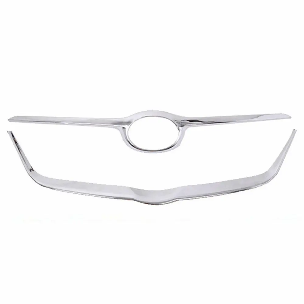 

For Toyota Corolla 2007-2010 Front Bumper Grille Trim Around Logo Moulding Cover