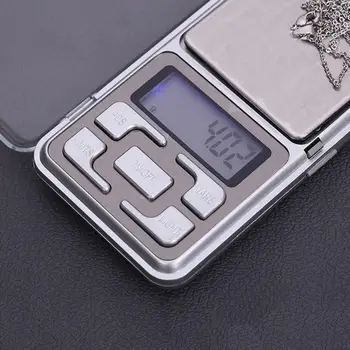 

LCD Display Electronic Jewelry Phone Weighing Scale Mini Pocket Balance Weigher