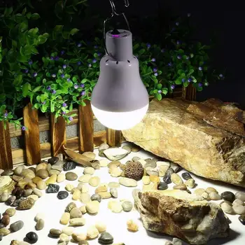 

15w Red Black Line Solar Led Household Portable Charging Outdoor Camp Light Light Work Q2Q7