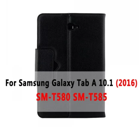 Bluetooth клавиатура чехол для Samsung Galaxy Tab A A6 10,1 T580 T585 T580N T585N T510 T515 клавиатура принципиально+ подарок - Цвет: T580-hei se