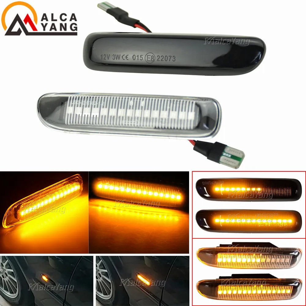 BMW 3 ø E46 1998-2001  LED  ñ׳ Ʈ ̵ Ŀ    ǥñ