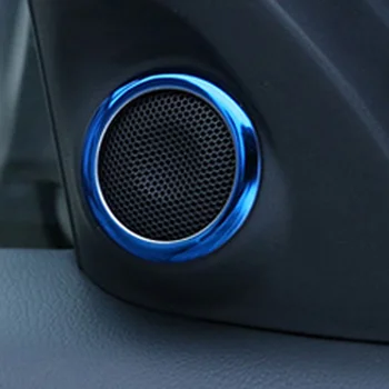 

Car door audio loud speaker trim covers for Mitsubishi outlander peugeot 2013 2014 2015 2016 2017 2018 2019 Car styling