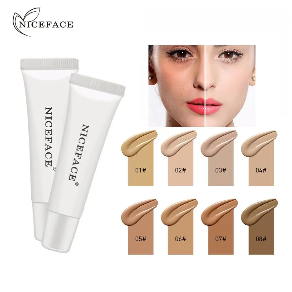 NICEFACE фильтр мягкий светильник основа для макияжа лица увлажняющий консилер
