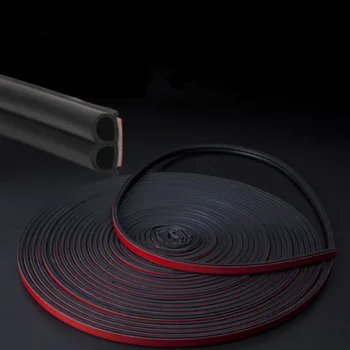 

5M Car Door Seal Strips Sticker B Shape Weatherstrip Rubber Seals for UAZ 31512 3153 3159 3162 Simbir 469 Hunter Patriot