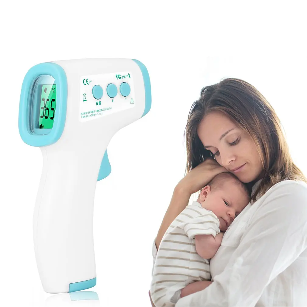 

Temperature Measurement Standing Thermometer Home Contact Type Temperature Tool Forehead Infrared Thermometer