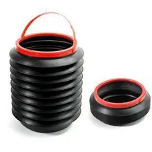 Выдвижная баррель грузовик мусорное ведро перчатка коробка автомобиля поставки телескопическое складывание мусорное ведро