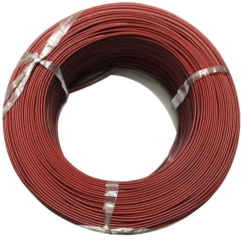 30 метров UL 2468 2pin красный черный кабель 26AWG электронные провода светодиодный одноцветная Гибкая полоса ПВХ Параллельный соединитель линии