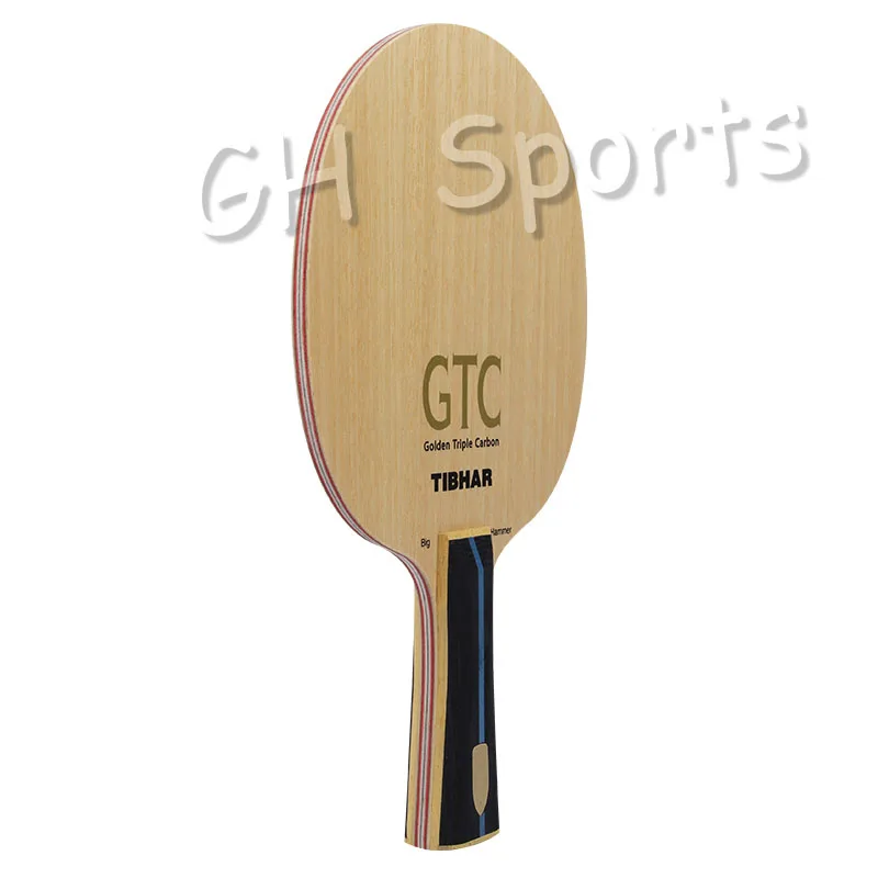 TIBHAR GTC большой молот(золотой тройной углерод, 8+ 3 слоя) ракетка для настольного тенниса лезвие ракетка для Пинг-Понга Летучая Мышь