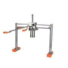 Бытовая разбивающая машина ручной разбивающий Порошок Лапша прессовочная машина Heluo машина прессования лапши машина из нержавеющей стали