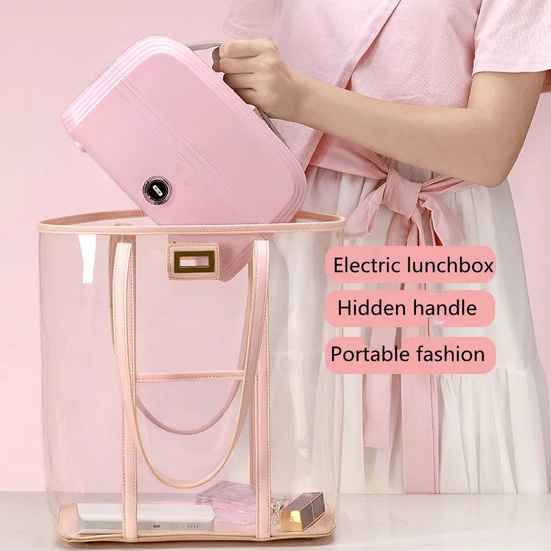 Fashional Electric Lunch Box Meals Heating Box Household Portable Multi Cooker Rice Cooker Warmer Food Steamer Heater Bento Box