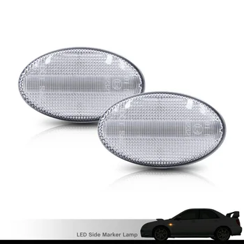 

2pcs Car Led Side Fender Marker Light For Subaru Impreza Wrx Sti 2002-2007 Waterproof High Quality Style Front Side Markers