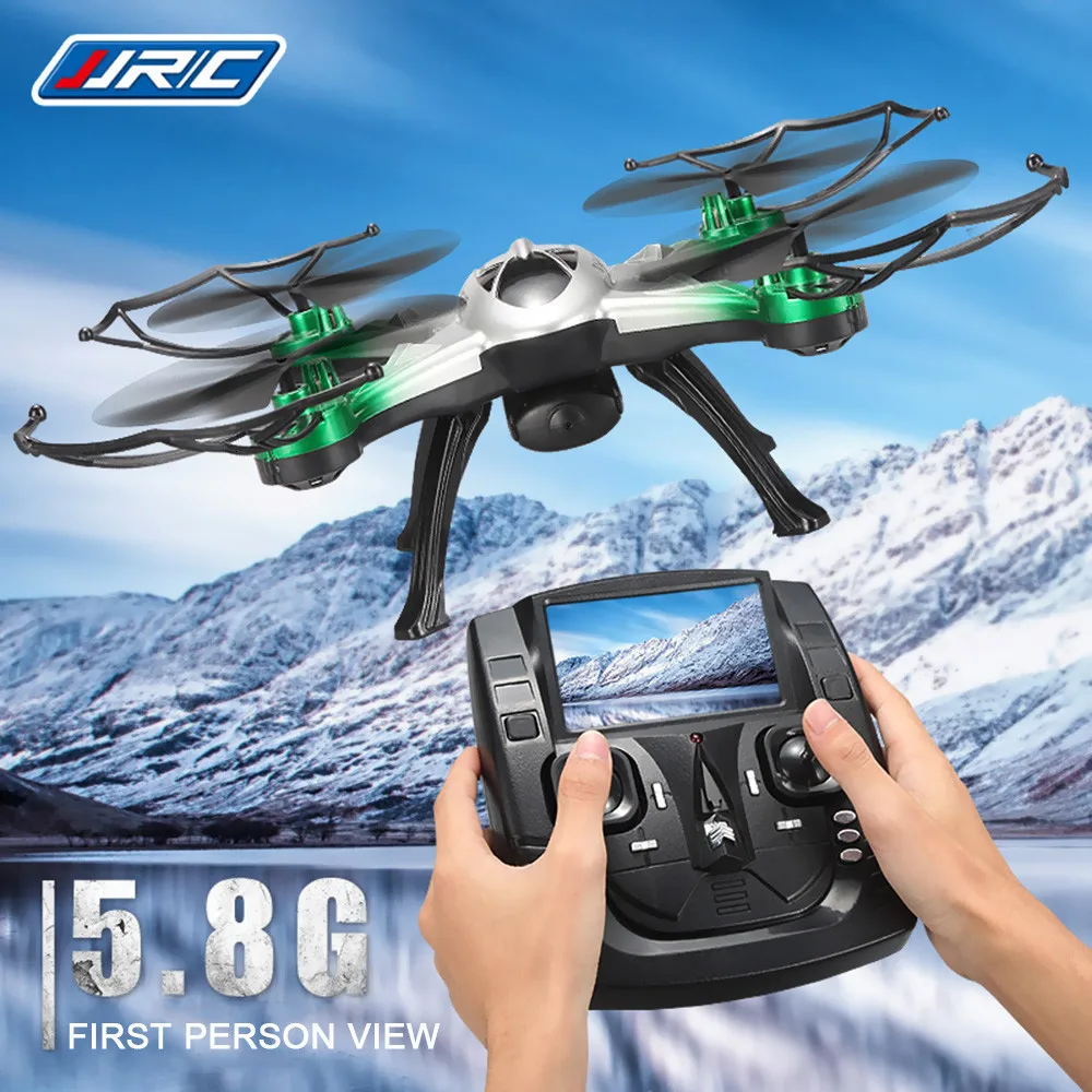 JJRC H29G Дрон 2,4 ГГц CF режим 4 канала 6-axis Gyro RC вертолет 5,8G в режиме реального времени 2.0MP Квадрокоптер с камерой Подарки Игрушка