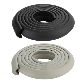 

2 Pcs 2M Children Protection Table Guard Strip Baby Safety Products Glass Edge Furniture Horror Crash Bar Corner Foam Bumper Col