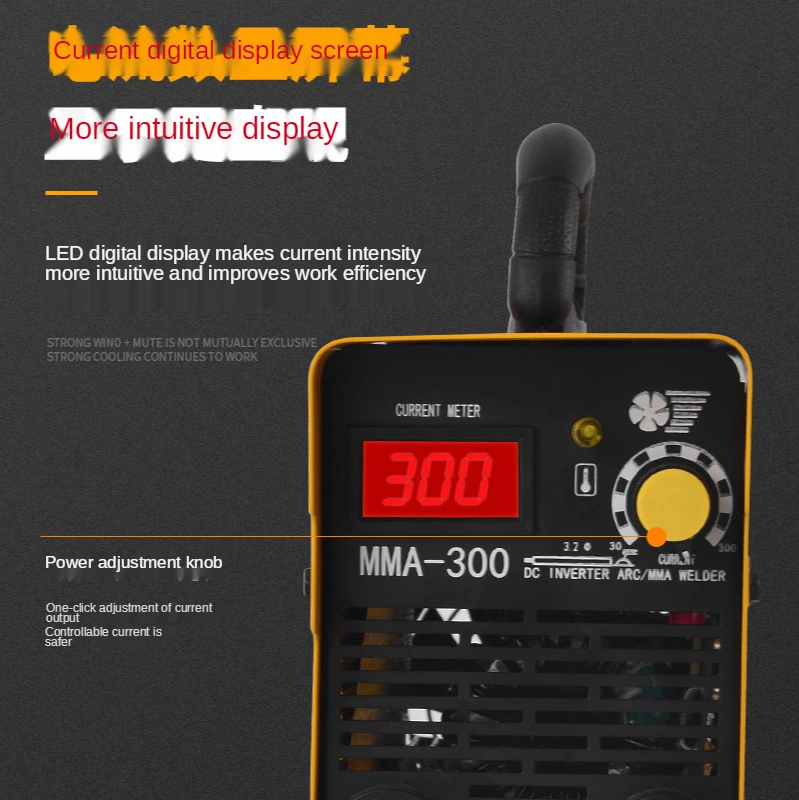 220V household mini electric welding machine set portable small DC inverter portable metal welding machine 4