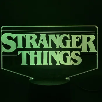 

The TV Show Stranger Things 3D Lamp Lovely Gift for Baby for Room Decorative Battery Operated Dropship Led Night Light Lamp