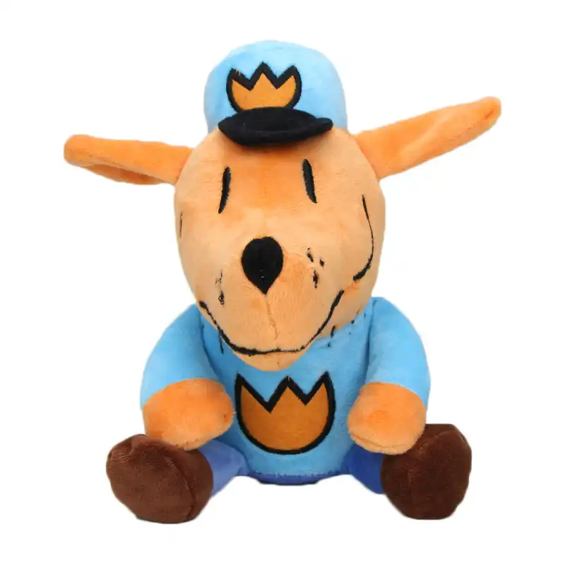 petey plush dog man