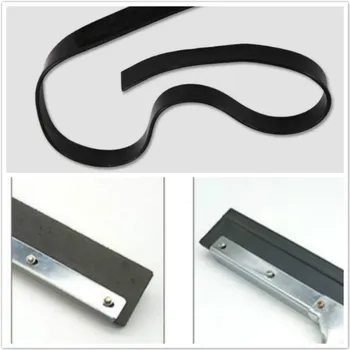 

Soft Scraper Replacement Glass Cleaning Tools Squeegees Rubber Wiper Non-slip Replacement Suction Hook Window Car Bathroom Home