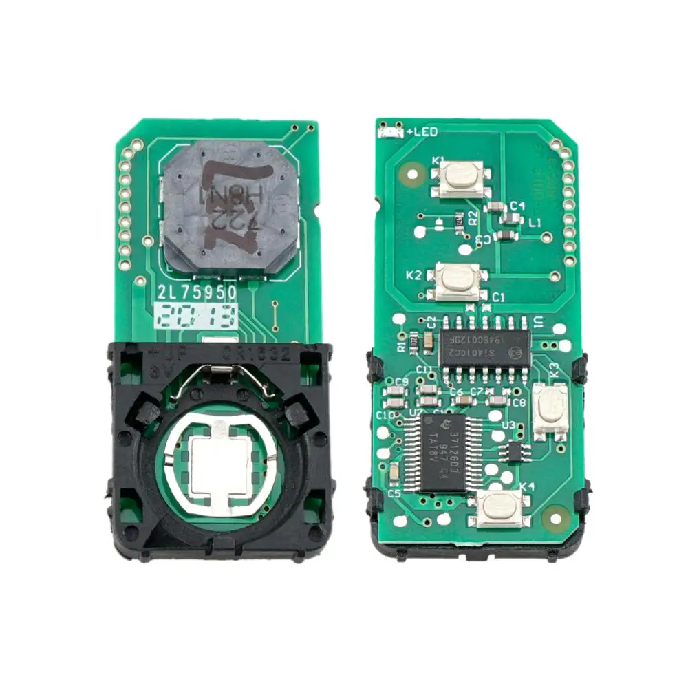 QWMEND HYQ14ACX 4 BUTTONS CAR REMOTE KEY FOR LEXUS RX350 RX450 RX450H GX460 LX570 CT200H CAR KEY 1551A-14ACX 271451-5290