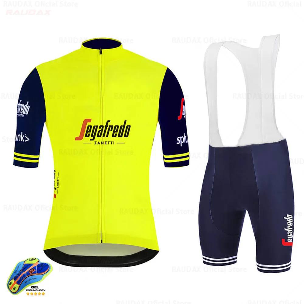 

Trekking SEGAFREDO 2020 Pro Team Cycling Jersey Set Men's Cycling Clothing MTB Cycling Bib Shorts Bike Jersey Set Ropa Ciclismo
