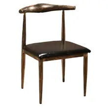 Железный Имитация твердой древесины круассан стул фаст-фуд кафе чай с молоком десерт простой современный Ретро промышленный стиль стол и стул c