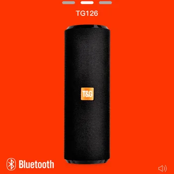 

TG126 New Waterproof Mobile Phone Bluetooth Speaker Small Speaker Bluetooth Speaker High Sound Quality Dual Speaker Wireless Out