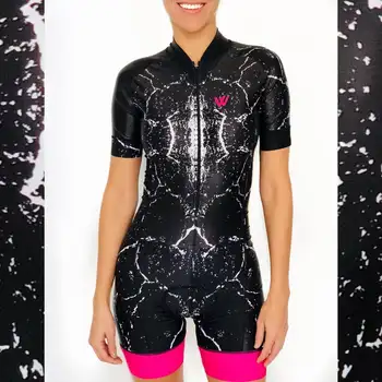 

Women Cycling triathlon suit clothes 2020 skinsuits body roupa de ciclismo feminino rompers womens jumpsuit triatlon kits