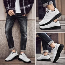 Мужская прогулочная обувь; светильник; дышащие уличные кроссовки; сезон весна-осень; водонепроницаемые спортивные кроссовки; Мужская обувь; большие размеры 39-48