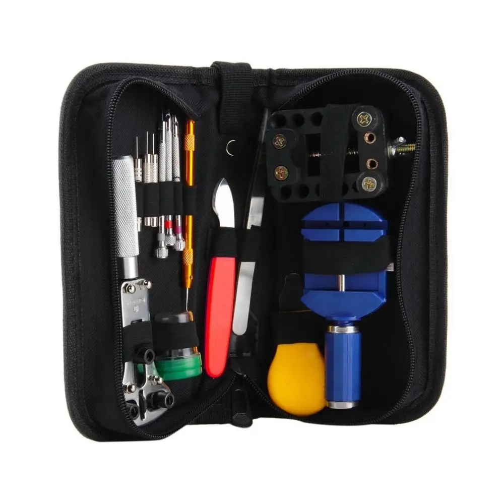 

144Pcs/set Portable Professional Watchmaker Watch Repair Tool Set Accessories Kit Pin Remover Case Opener Adjuster