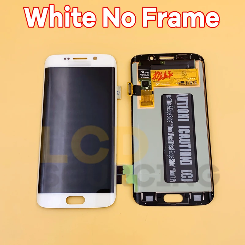 ЖК дисплей 5 1 'AMOLED для Samsung Galaxy S6 Edge G925 G925F G925A с сенсорным экраном и дигитайзером в