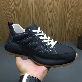 

Sport Shoes For Men Adults Men's Outdoor Casual Fashion Men Running Shoes Genuine Leather Luxury Brand