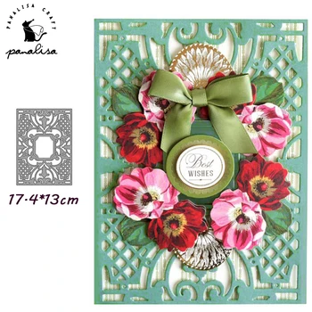 

Panalisacraft Lace Background Metal Cutting Dies Craft Dies Scrapbooking Card Making Album Embossing Stencil Die Cut Decoration