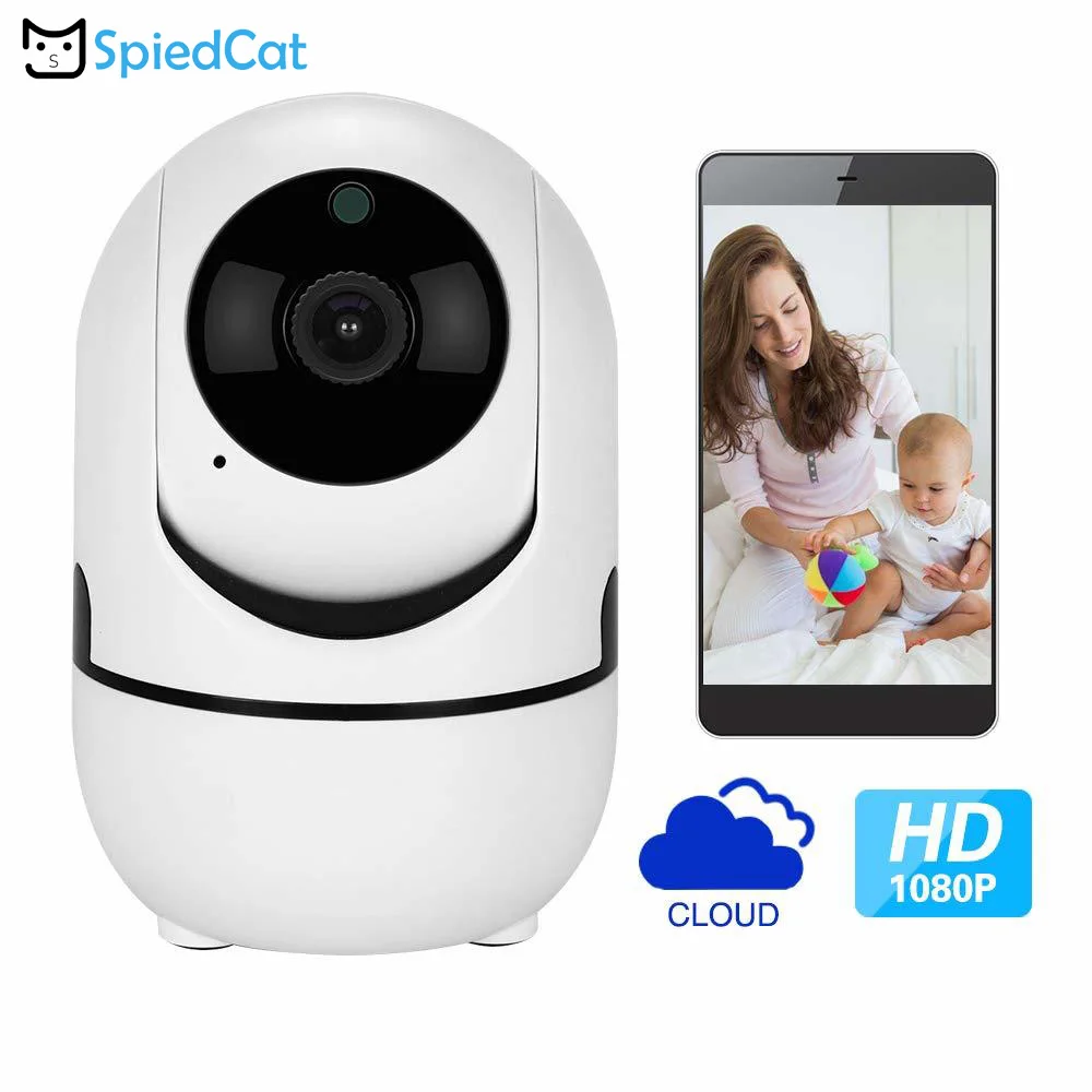 1080P/720P HD Wi Fi Облако IP Беспроводной ночного Visio Cam Smart автоматическое слежение за