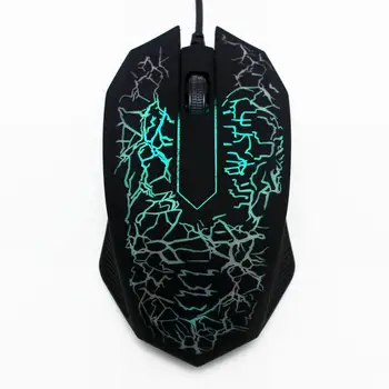 

Wired Computer Mouse USB Interface 1600dpi Mouse Backlight Design for Gaming