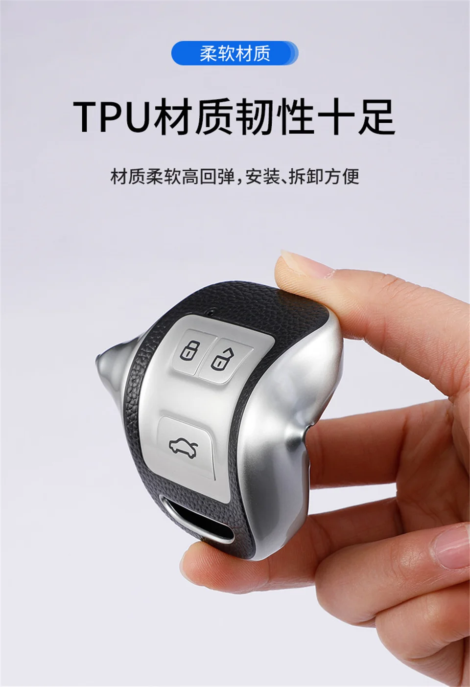 Coperchio chiave auto per Chery Tiggo 8 7 5X 2019 2020 Smart Keyless Remote Fob proteggi custodia portachiavi accessori per supporto auto-Styling 12 Coperchio chiave auto per Chery Tiggo 8 7 5X 2019 2020 Smart Keyless Remote Fob proteggi custodia portachiavi accessori per supporto auto-Styling - Hc734e387b2624913ac6dd0c8509e936dN