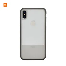 Xiaomi Mijia жидкий силиконовый чехол для iPhone X XR отличный теплоотвод матовый полупрозрачный анти-осенний анти-грязный