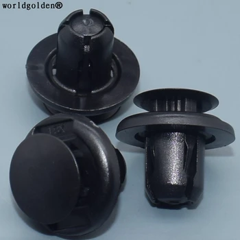 

worldgolden 100pcs auto fasteners Bumper Retainer Toyota Hiace Joylong#90467-09185,Kinglong#53Z16-070033,53Z16-07004