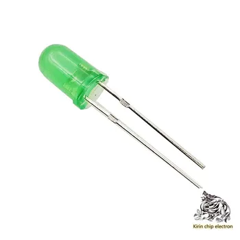 

1000PCS/LOT 5MM green light emitting diode LED green light emitting diode green LED