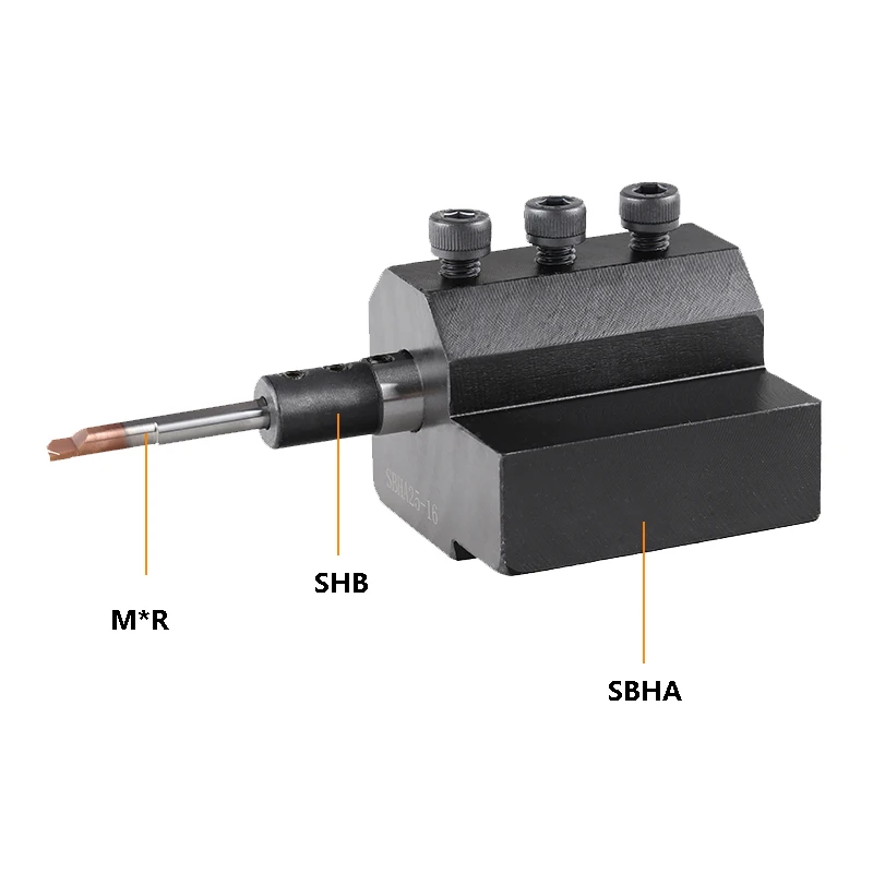 BEYOND SHB20 SHB16 SHB Round Shank Small Aperture Bore Hole Turning Tool Holder Milling Flat Lathe Hole Boring Tool Holder