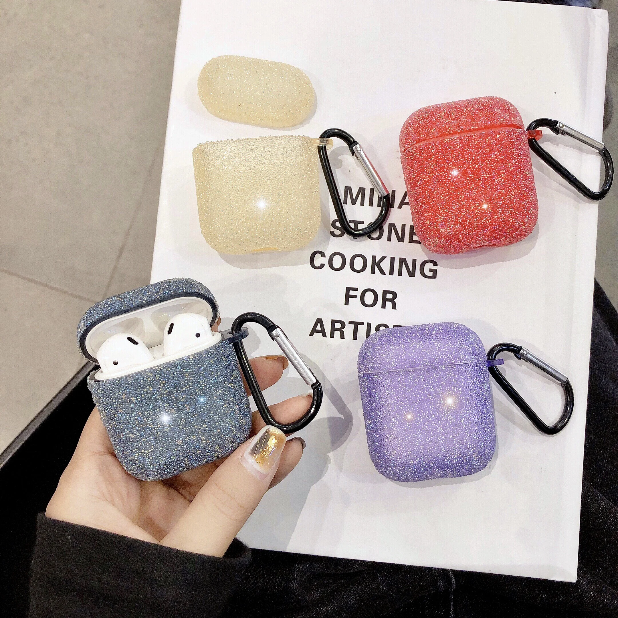 Роскошный блестящий чехол для наушников Airpods Pro Air Pods 1 2 3 силиконовый мягкий из ТПУ