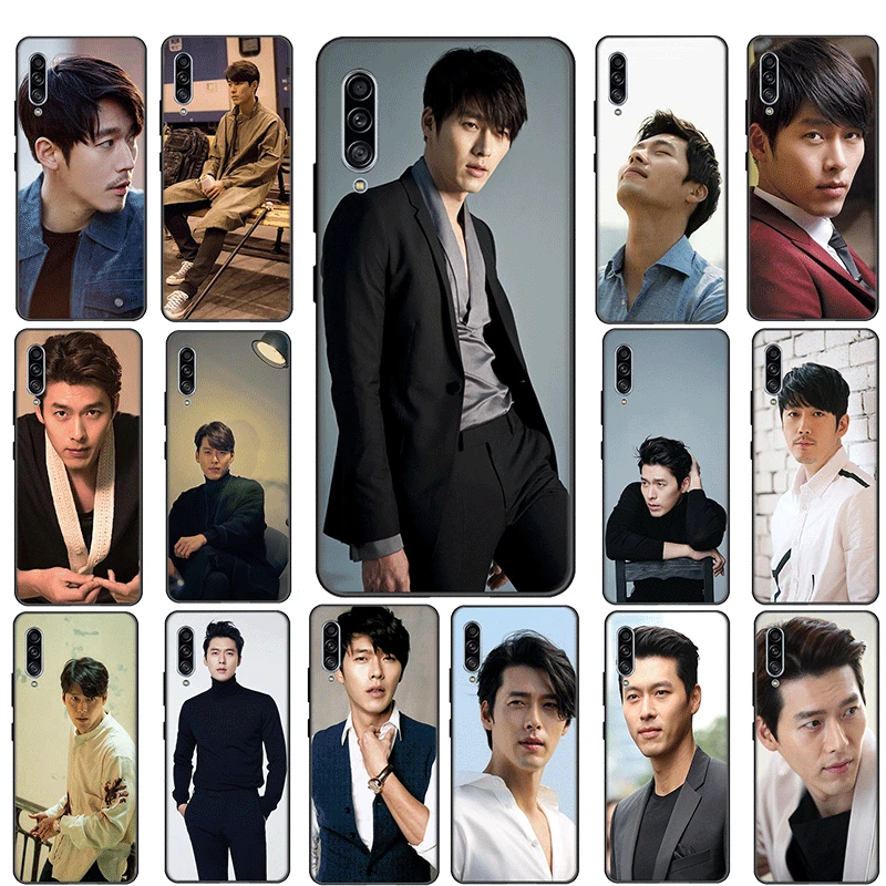 Силиконовый черный чехол для телефона Hyun Bin Для Samsung Galaxy S6 S7 Edge S8 S9 S10 S20 Plus Lite S10E Ultra