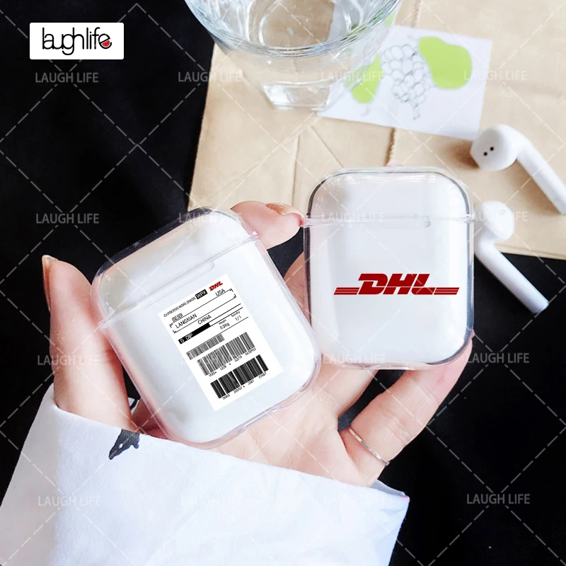 

Earphone Headset Case For Airpods 1 2 Clear Case DHL Express Anniversary Soft Silicone Wireless Apple Airpods 2 Case Cover Funda
