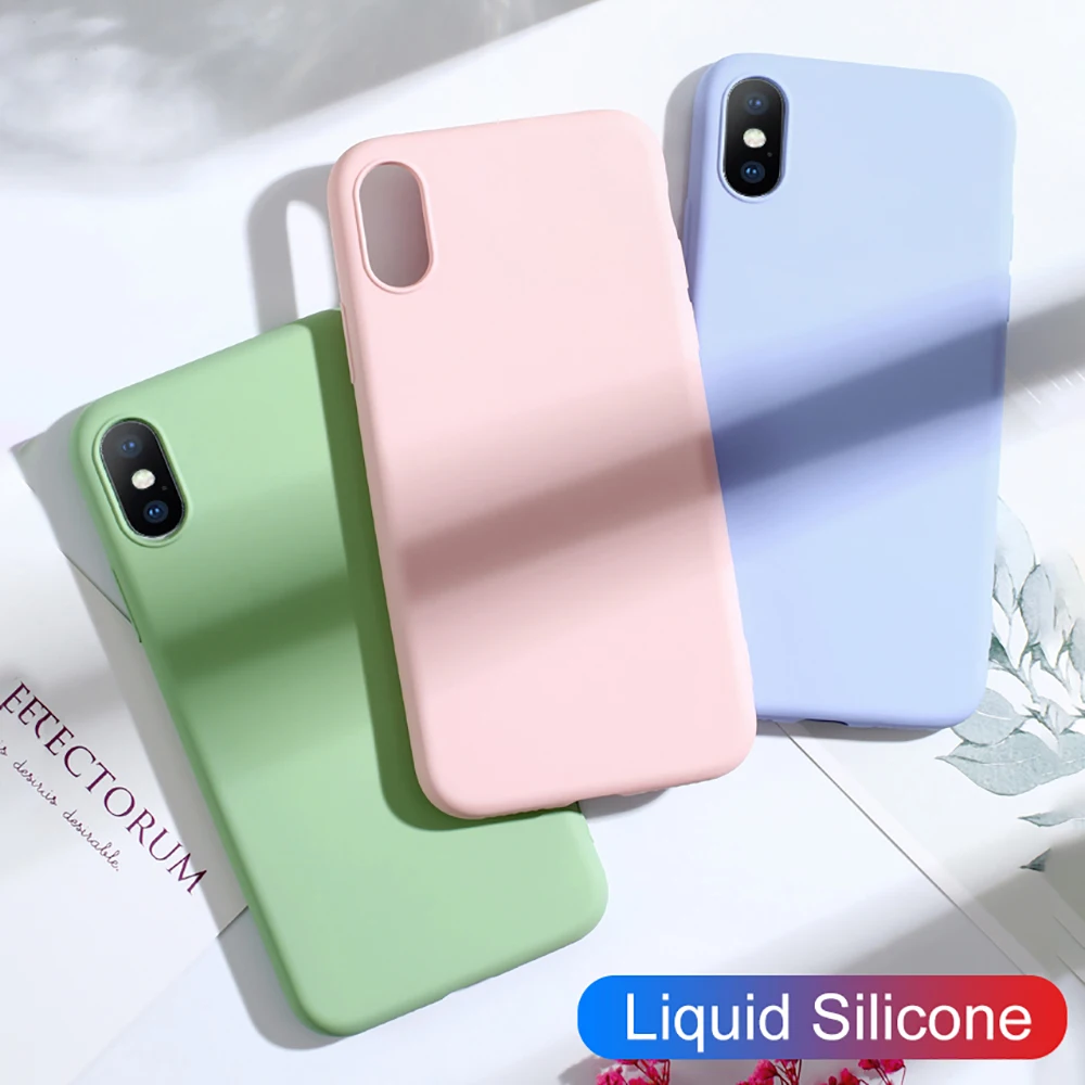 Luxury Silicone Soft Case For Iphone 11 Pro Xs Max X Xr Original Liquid Silicone Full Case For Iphone Se 2020 7 8 6s 6 Plus Capa Luxury Silicone Soft Case For Iphone 11 Pro Xs Max X Xr Original Liquid Silicone Full Case For Iphone Se 2020 7 8 6s 6 Plus Capa