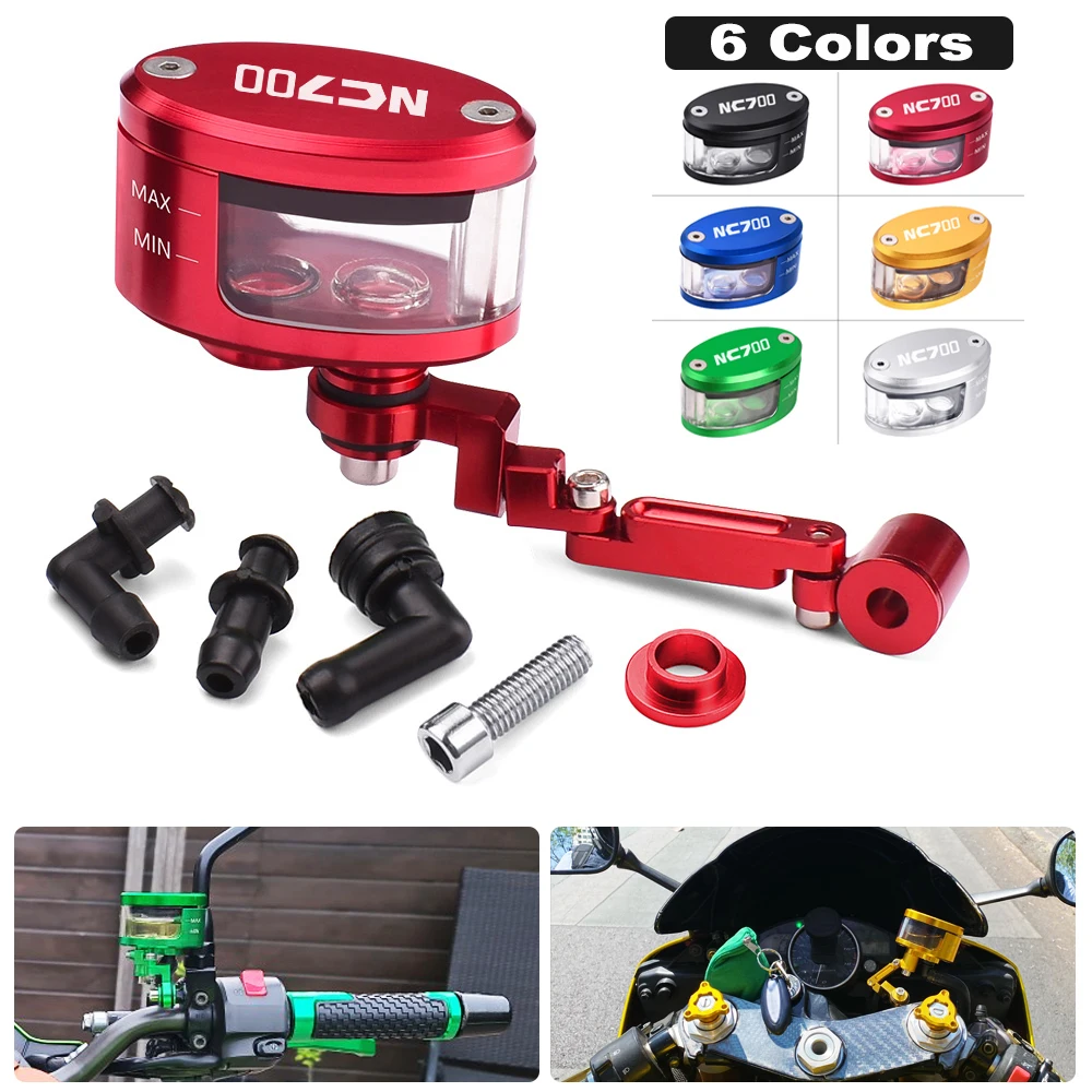 Motorcycle Brake Clutch Tank Cylinder Fluid Oil Reservoir Cup Oil Fluid