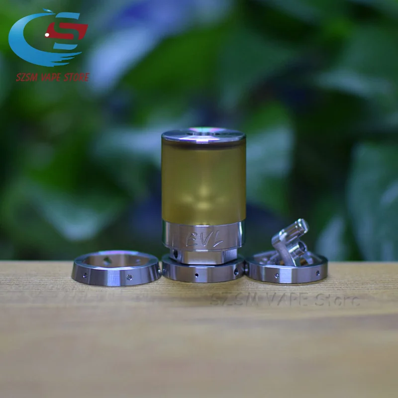 Регулируемый Воздушный бак YFTK EVL Reaper V3 MTL RTA диаметр 22 мм нержавеющая сталь 316